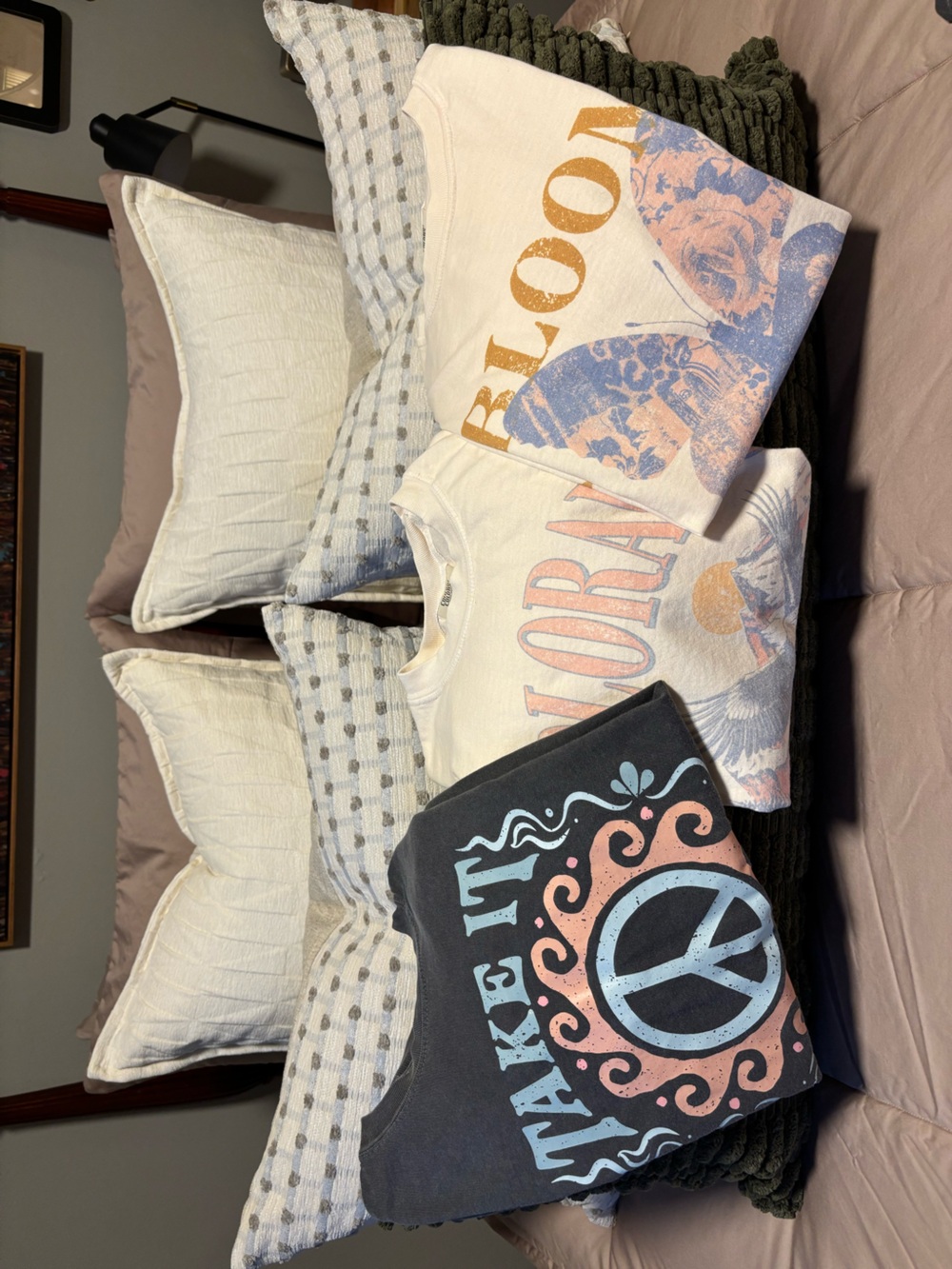 Three Bird Nest Graphic Tees SET of 3